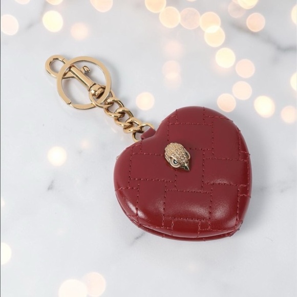 Kurt Geiger Accessories - Kurt Geiger NWT Kensington Heart Shaped Mirror Keychain NIB